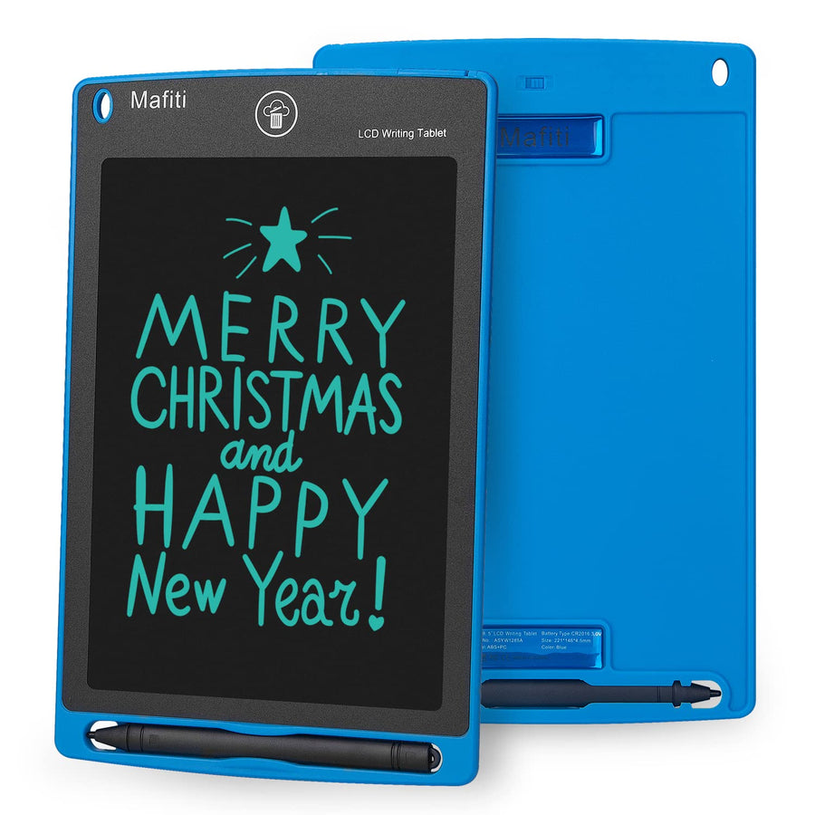 LCD Writing Tablet 8.5 Inch Electronic Writing Drawing Pads Portable Doodle Board Gifts for Kids Office Memo Home Whiteboard Blue