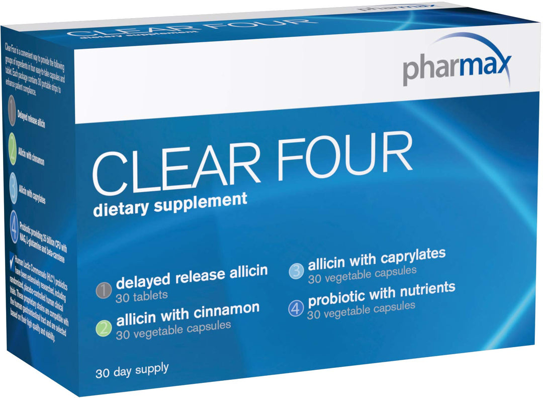 Clear Four | Shelf Stable Probiotics to Promote Gastrointestinal Health | 30 Day Supply
