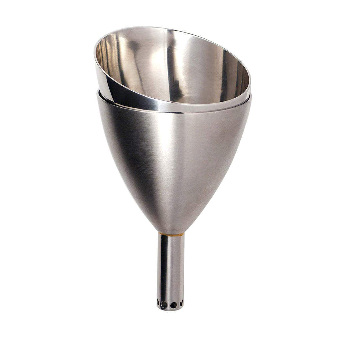 Wine Aerator Shower Funnel with Sediment Strainer, Stainless Steel
