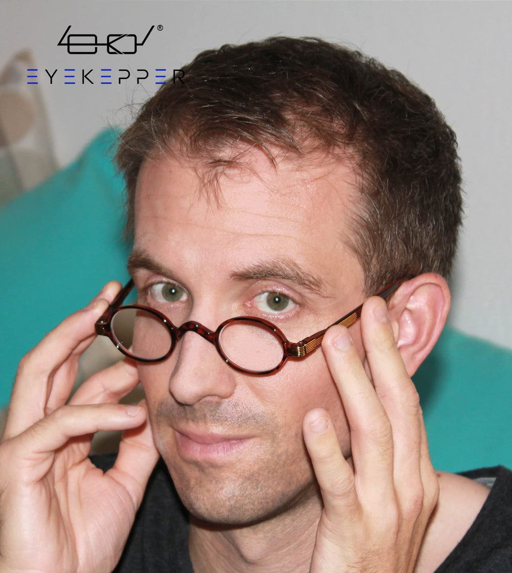 Eyekepper Small Oval Round Reading Glasses Vintage Mini