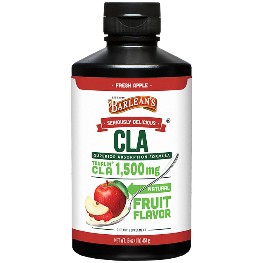 Barlean's Fresh Apple with 1,500 mg of Tonalin CLA 