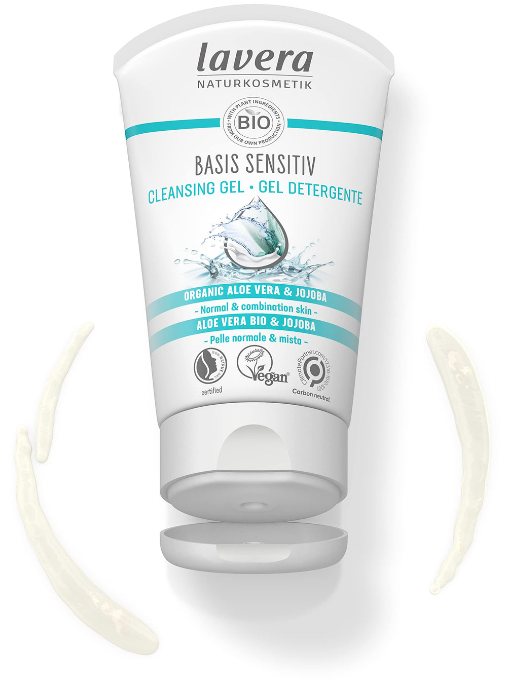 LAVERA Basis Cleansing Gel, 125 ML