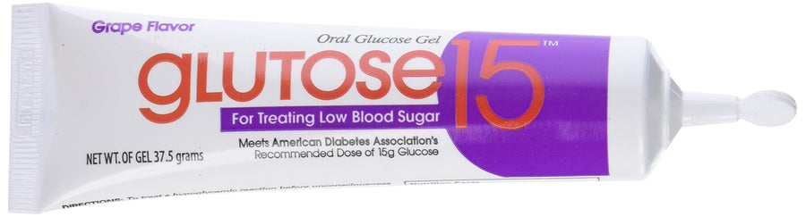 PADDOCK LABORATORIES Glucose Gel Tube, Grape, 37.5g, 3 
