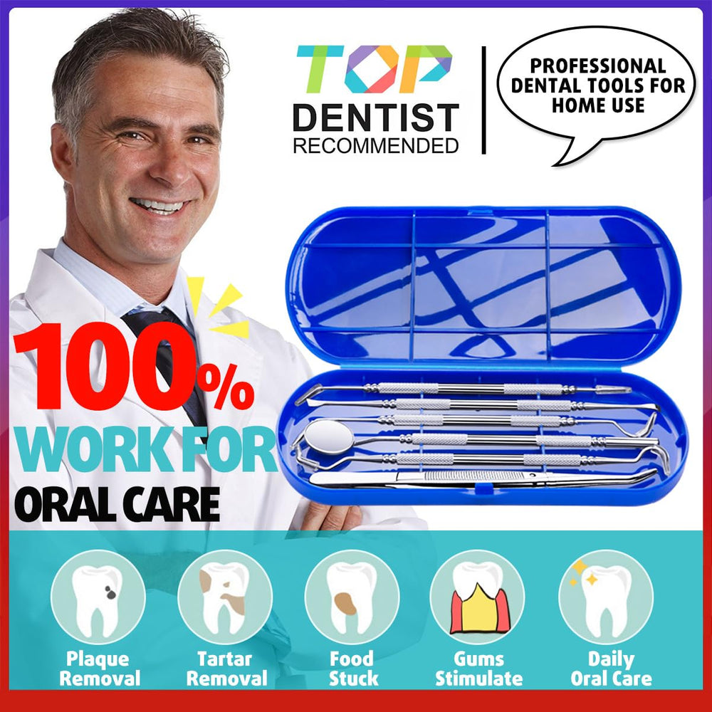 Antonki Dental Tools, 6 Pack Professional Teeth Cleanin