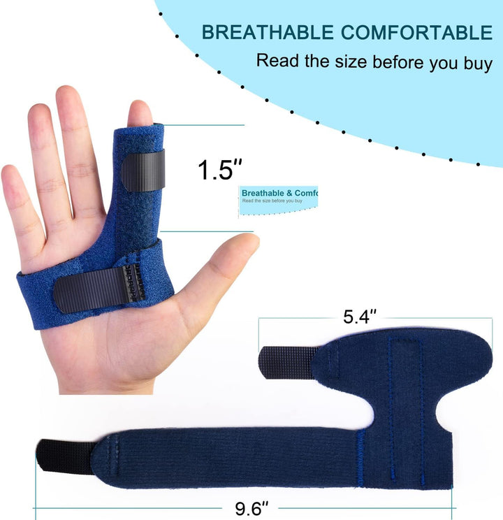 Sumifun Finger Brace, Trigger Finger Splint for Index M