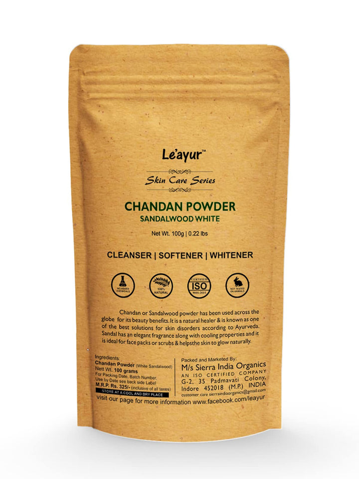 Le&#39;ayur Chandan (Sandalwood) Powder 100 Gms