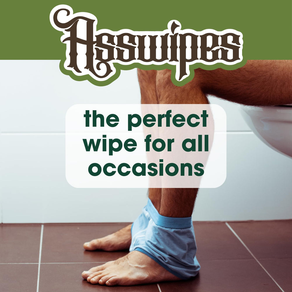 Fresh Body ASSWIPES Flushable Cleaning Hygiene Wipes wi
