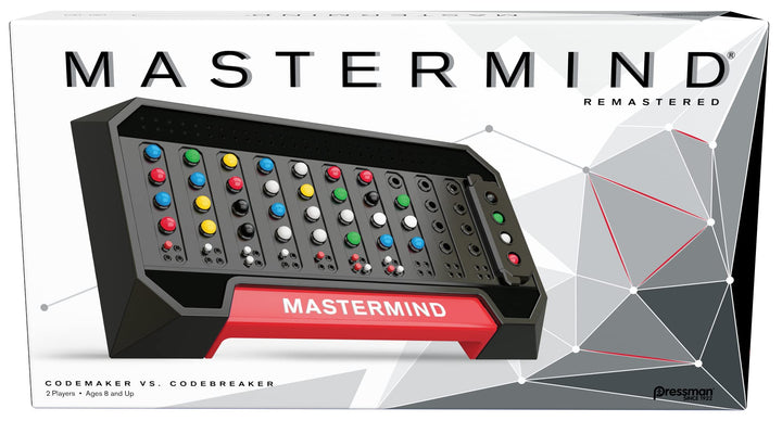 PRE-3018-06J Mastermind Strategy Game of Codemaker vs. Codebreaker, 5, Multi-colored