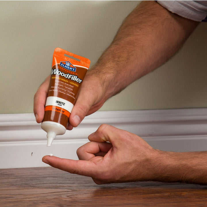 Elmer&#39;s E855 Carpenter&#39;s Wood Filler, 3.25-Ounce Tube, White