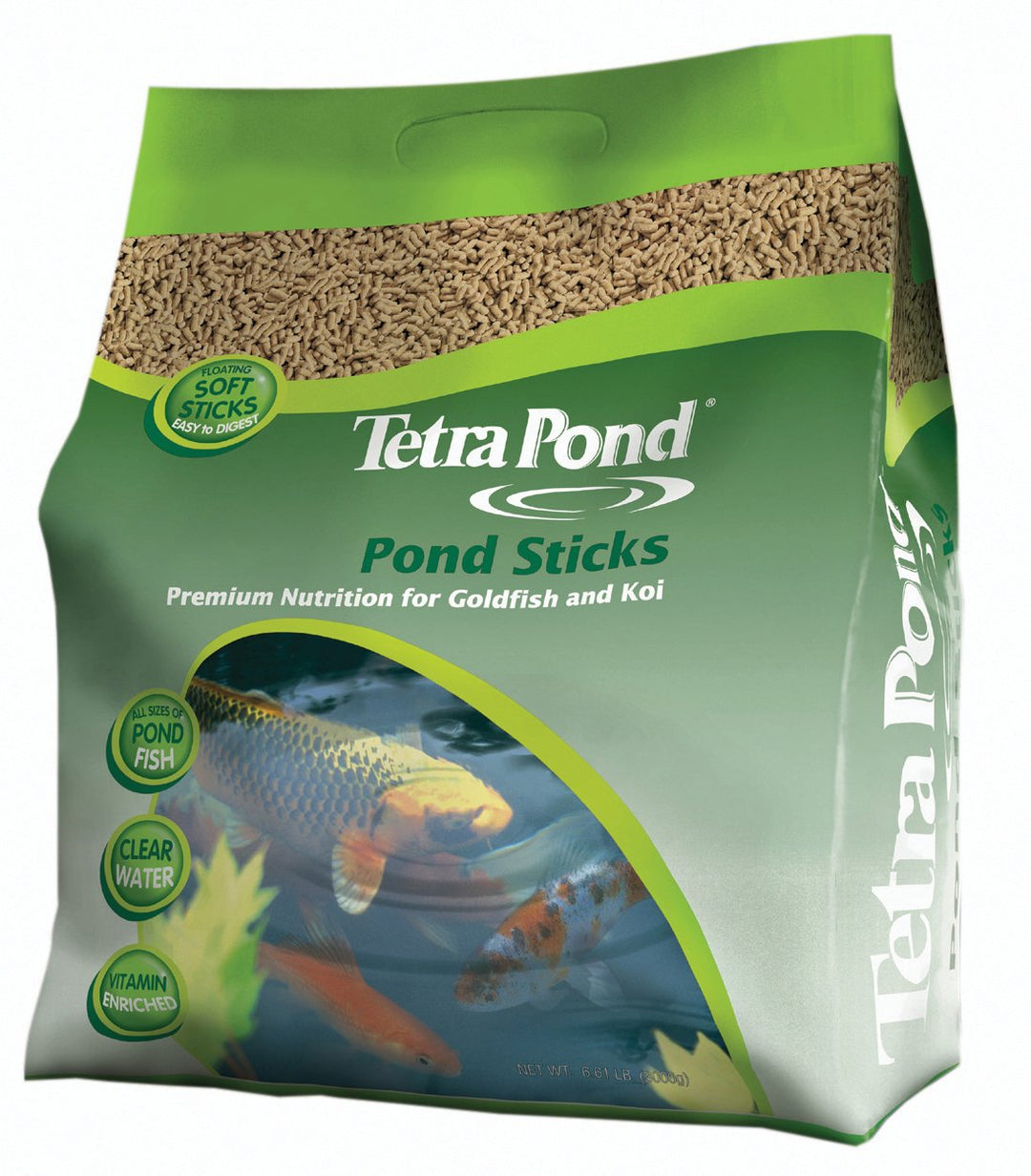 Pond Pond Sticks, Healthy Nutrition for Goldfish and Koi 6.61 pounds