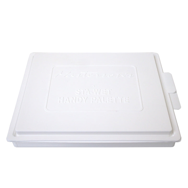 Sta-Wet Handy Palette, 8.5in x 7in Airtight Stay Wet Palette, Keeps Wet Paint Fresh for Days, Acrylic Painting Palette with Lid, Seal, Perfect for Miniature Painting, Made in USA