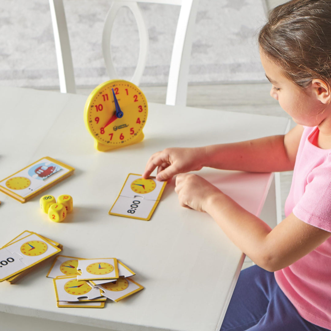 Time Activity Set, 41 Pieces, Yellow