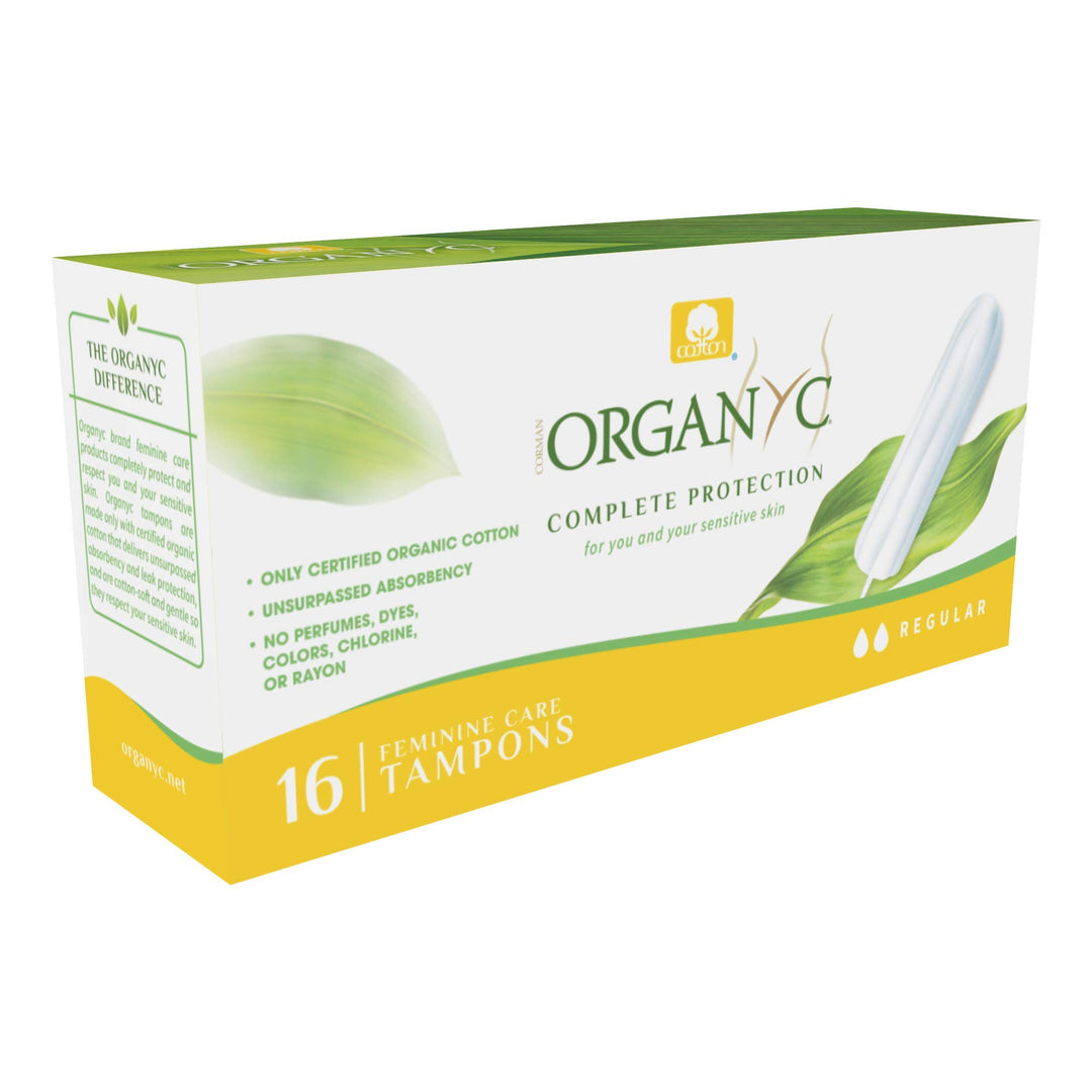 Organyc 100% Organic Cotton Tampon without applicator f