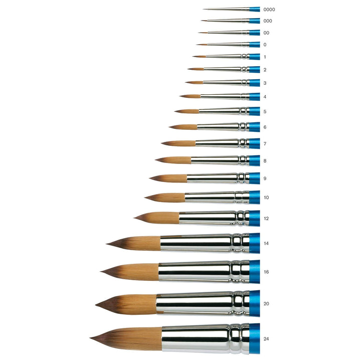 Winsor &amp; Newton Cotman Water Colour Series 111 Short Handle Synthetic Brush, SH #3