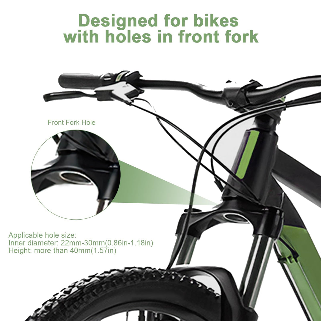 AirTag Bike Mount for Air Tag, Anti-Theft AirTag Bicycle Mounts Bike AirTag Mount to Hidden Air Tag, Airtag for Bike Holder Fit Headset Tube 31.8mm(Not Included AirTag)