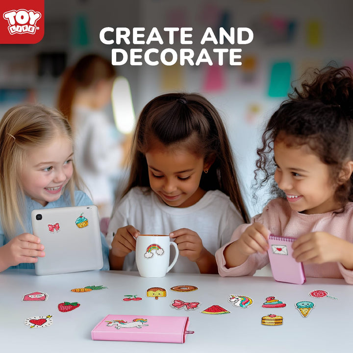 Diamond Painting Kits for Kids, Diamond Art for Kids, 26pcs Diamond Painting Stickers, Gem Sticker, Gem Art and Craft Kits for Kids, Unicorn Diamond Painting for Kid