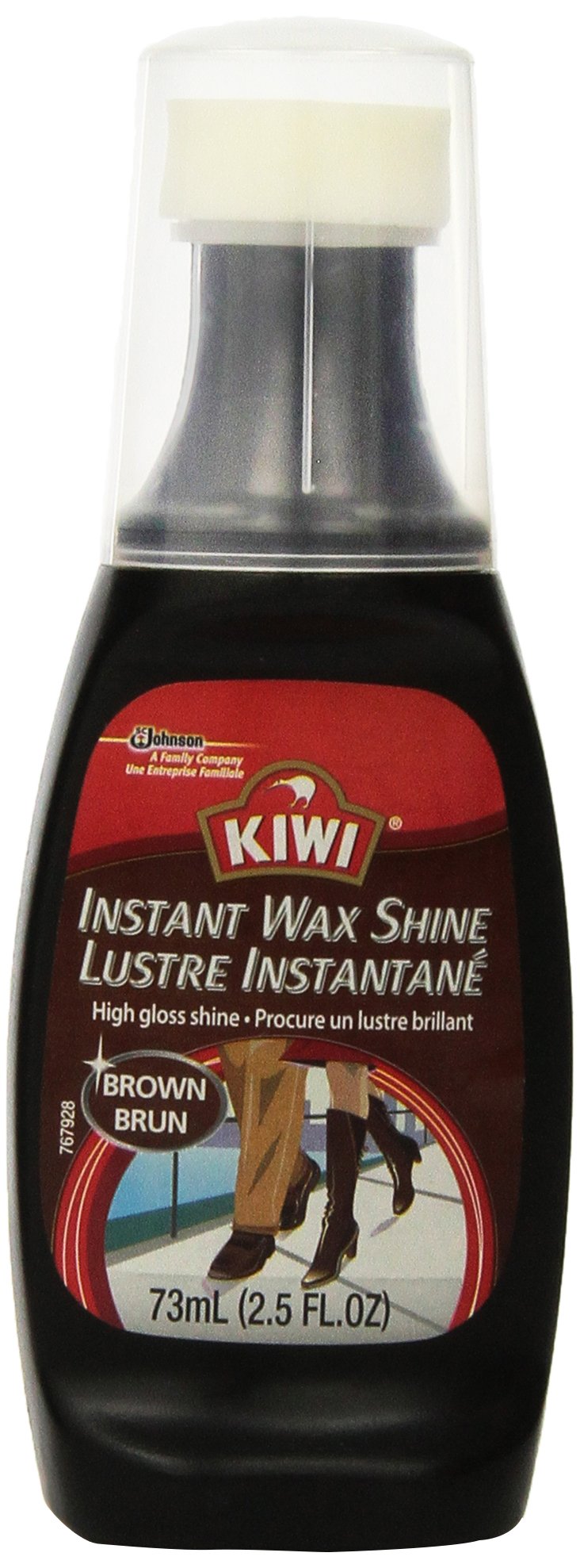 Brown : 115011-115012 Instant Wax Shoe Shine