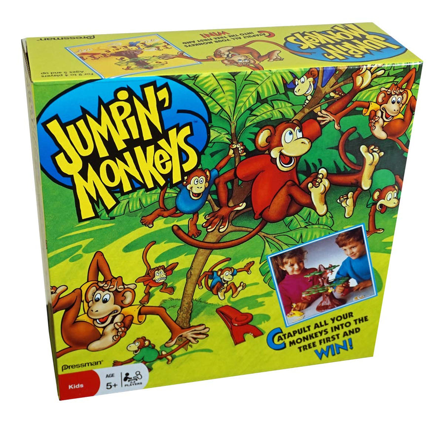 Jumpin' Monkeys: Catapult Your Monkeys Into The Tree to Win, Multi, 5