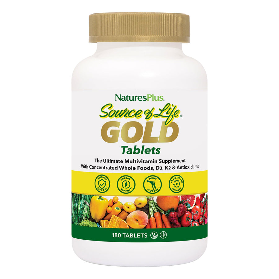 Natures Plus Source of Life Gold Multivitamin - 180 Tab