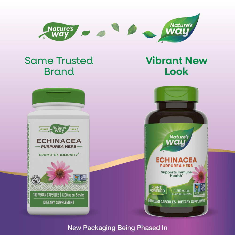 Nature's Way Echinacea Purpurea Herb, Immune Suppor