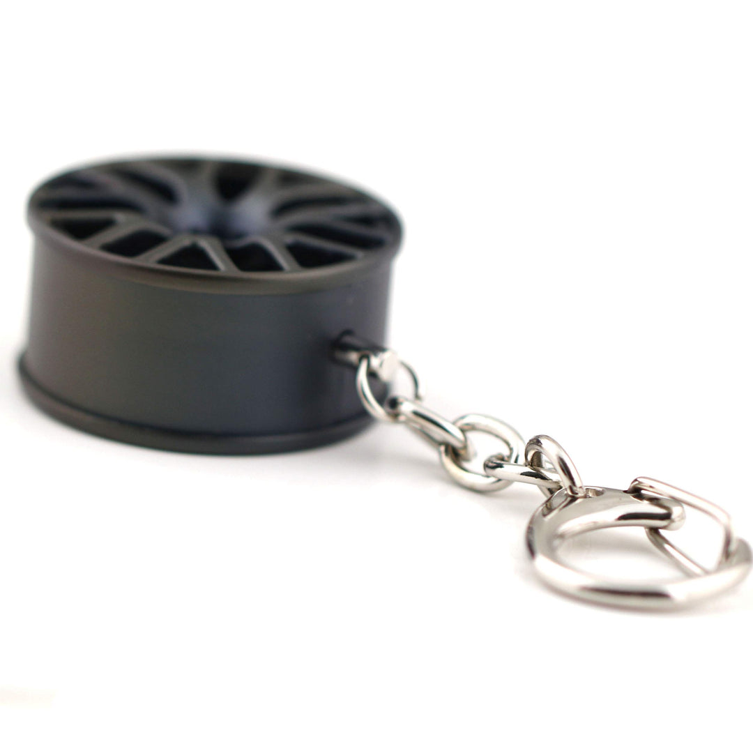 Creative Classic Tree Shrew Champion wheel Auto Part Model Wheel Rim Tyre Keychain Keyring Key Chain Ring Keyfob
