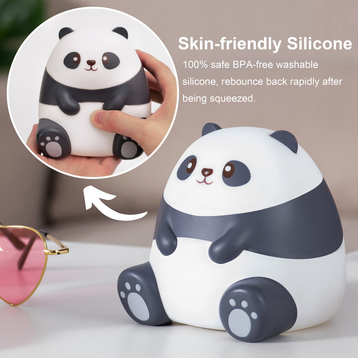 MIVANI Kids Night Light, Panda Gifts for Women, Silicon