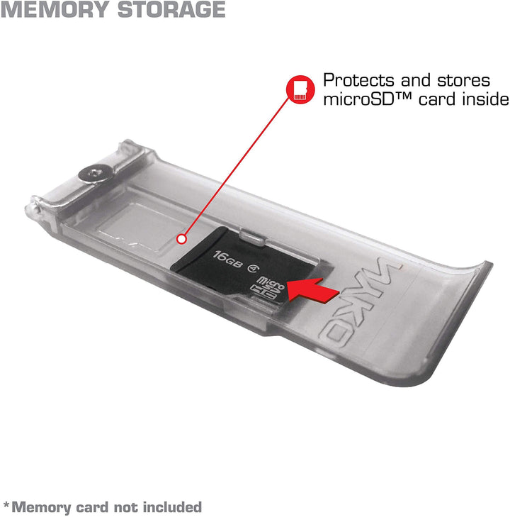 Kick Stand Multi-Pak - 3 Various Color Replacement Kickstands with Built-In SD Card Storage for Nintendo Switch