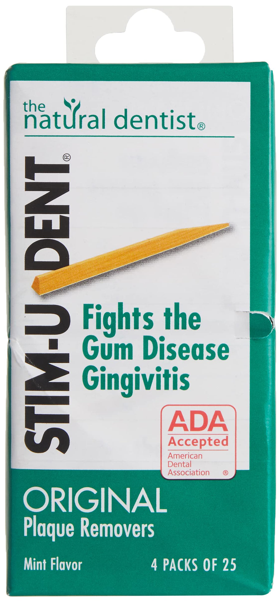 Stim-U-Dent Mint Plaque Removers, 100 Count