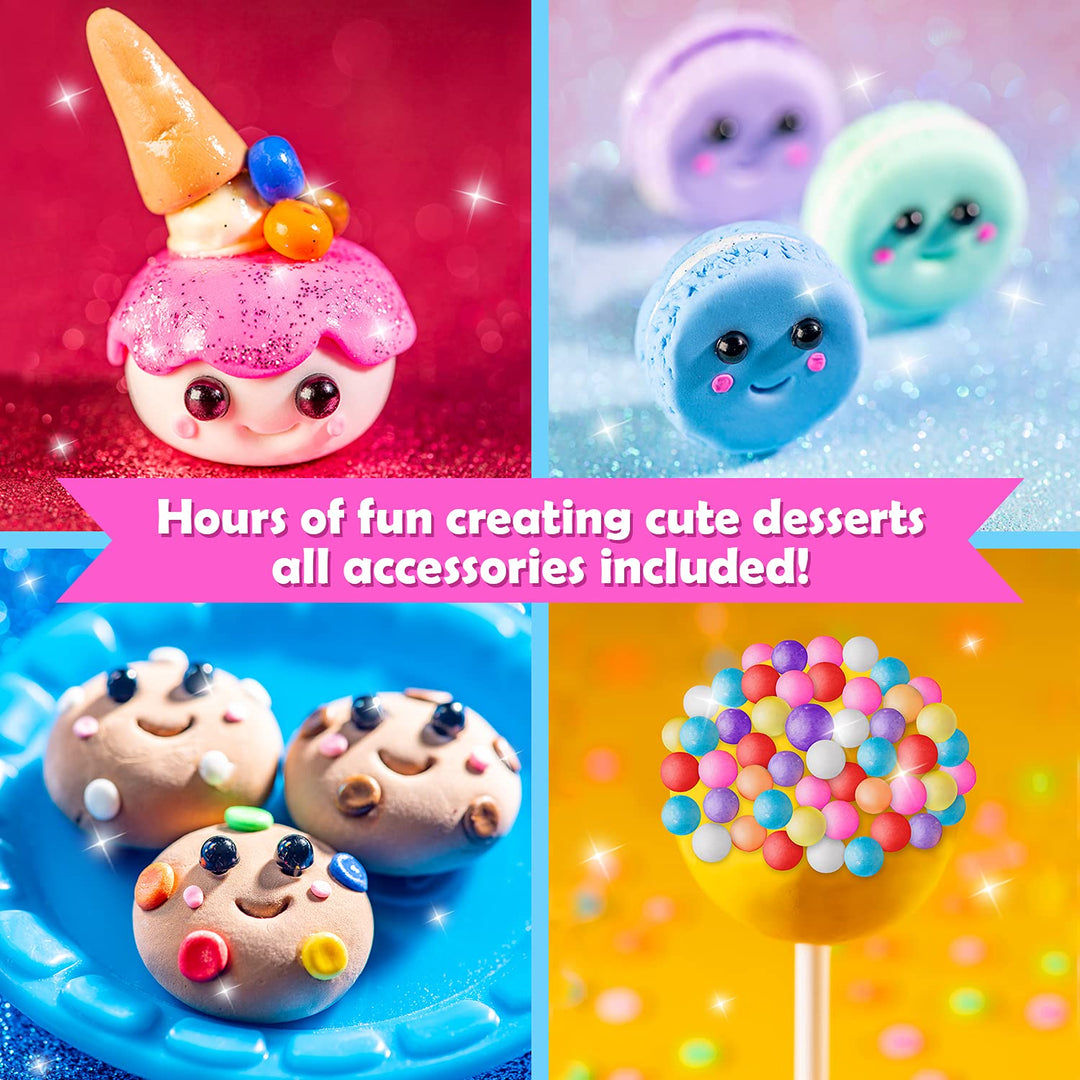 Mini Galaxy 3D Solar System Air Dry Clay Kit, 10 Bags of Air Dry Clay for Kids, 8 Fact Cards, Tools and More in this Kit to make a Spinning Solar System with Modeling Clay for Kids