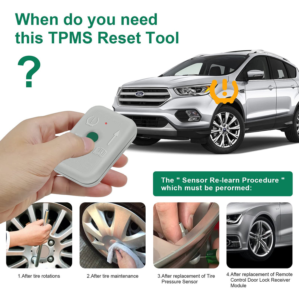 TPMS Sensor Tool TPMS Reset Sensor Programming Training Tool Tire Pressure Mointor System TPMS19 (8C2Z-1A203-A)