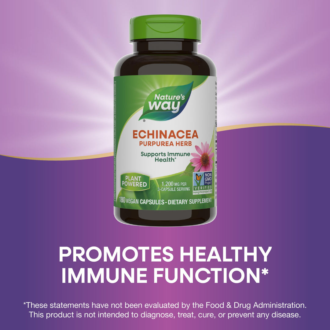 Nature&#39;s Way Echinacea Purpurea Herb, Immune Su