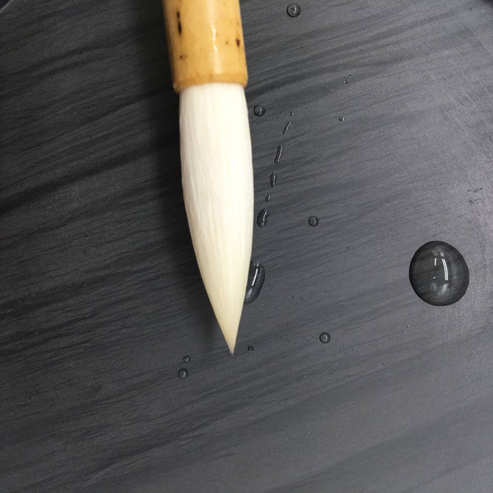 Hu Brush Chinese Brush for Calligraphy and Sumi Drawing Pure Goat Hair