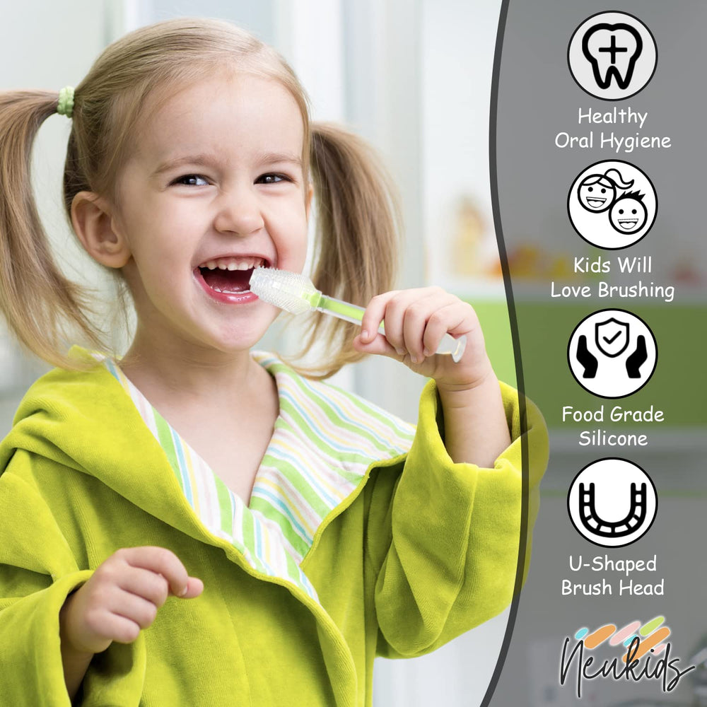 Kids U Shaped Toothbrush - 360 U-Shaped Toothbrush for 