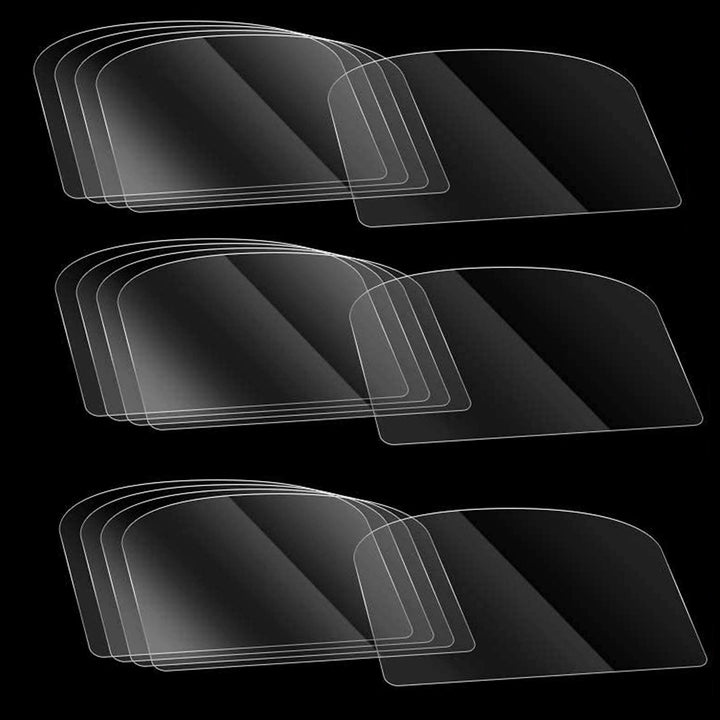 25 PCS Transparent Cake Cream Scraper Plastic Cake Scraper Decorating Clear Icing Comb Contour Decorating Set for Bread Pastry Cake Decorating Supplies DIY Kitchen Bakery Baking Tool