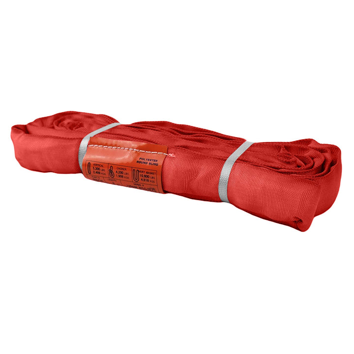 ATERET Powerlift Red Polyester Endless Round Sling - 4 