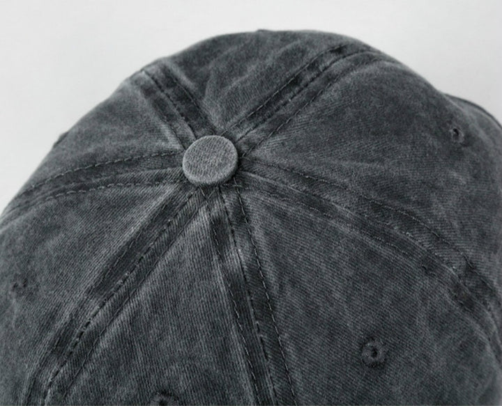 Unisex Skull-Chef Cooking Skull Vintage Jeans Adjustable Baseball Cap Cotton Denim Dad Hat (One Size, Black 5)