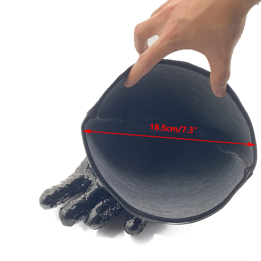 Rubber Sandblaster Gloves for Abrasive Blasting be Used on Sandblast Cabinet Sand Blasting Gloves With Particle