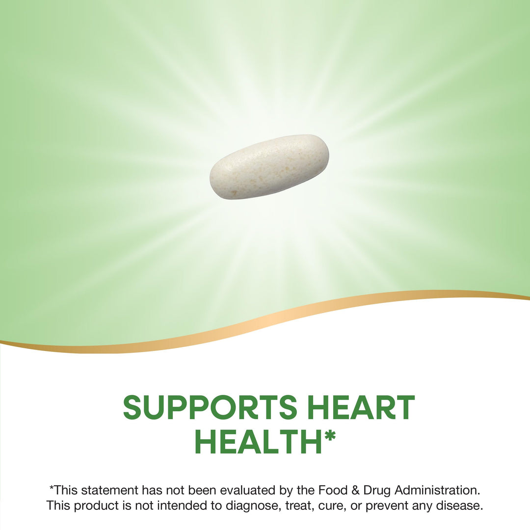 Nature&#39;s Way Enzymatic Therapy, Supports Healthy Cholesterol Levels Already within a Normal Range*, 90 Tablets