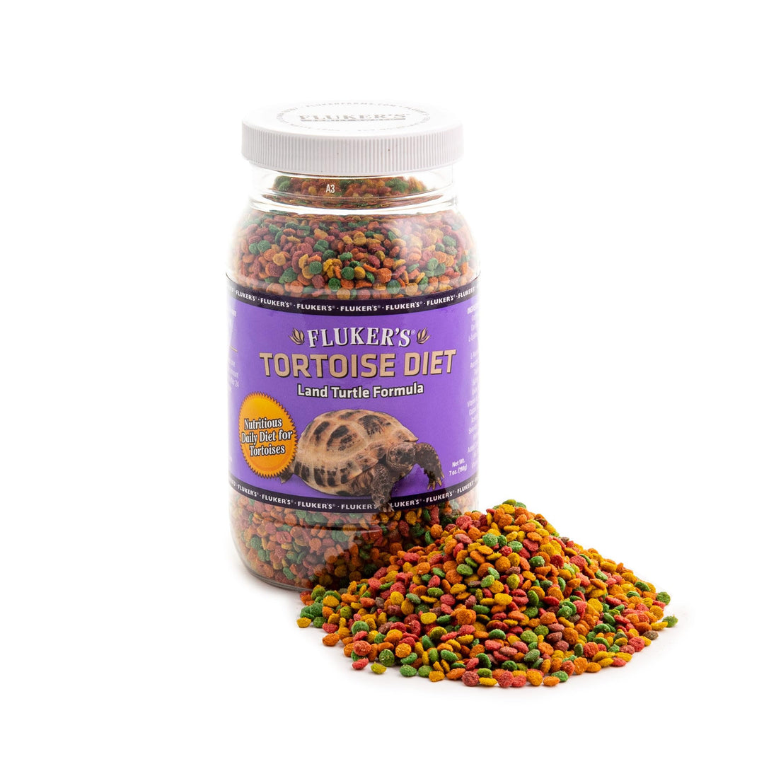Fluker's Premium Tortoise Diet Small Pellet Food, 7 oz