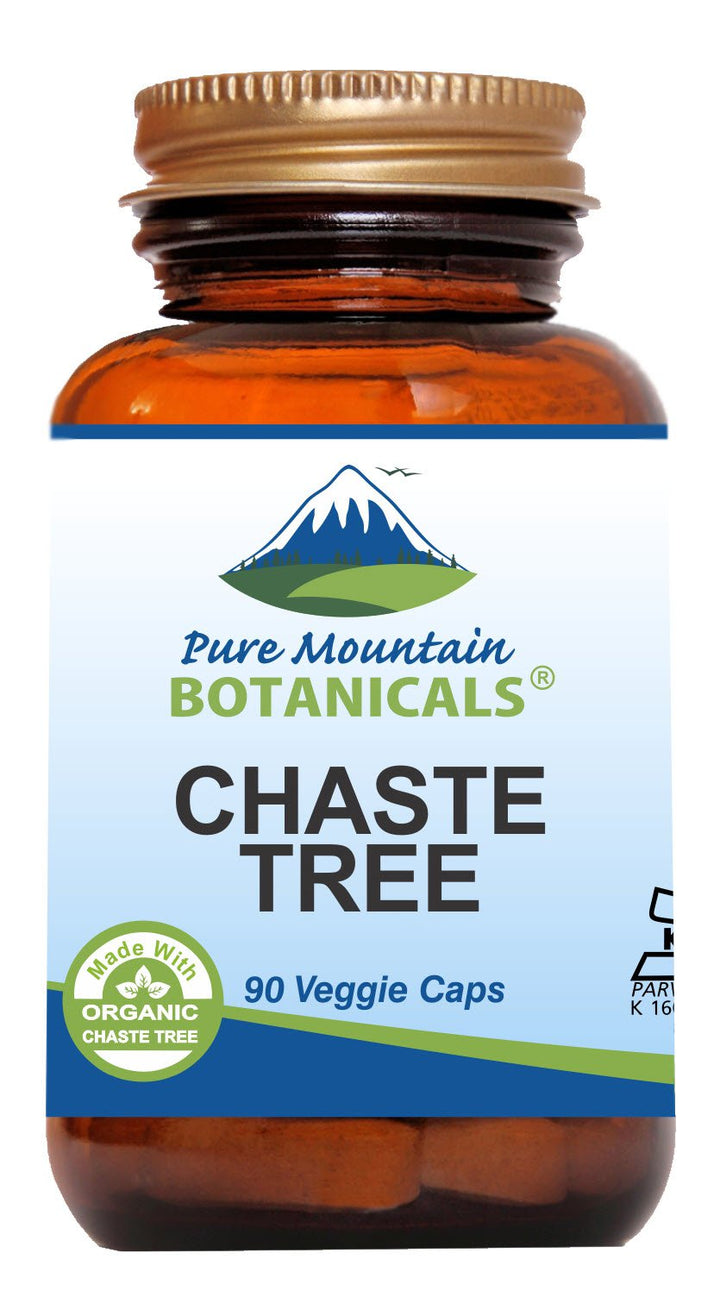 Pure Mountain Botanicals Chaste Tree Berry Capsules - K