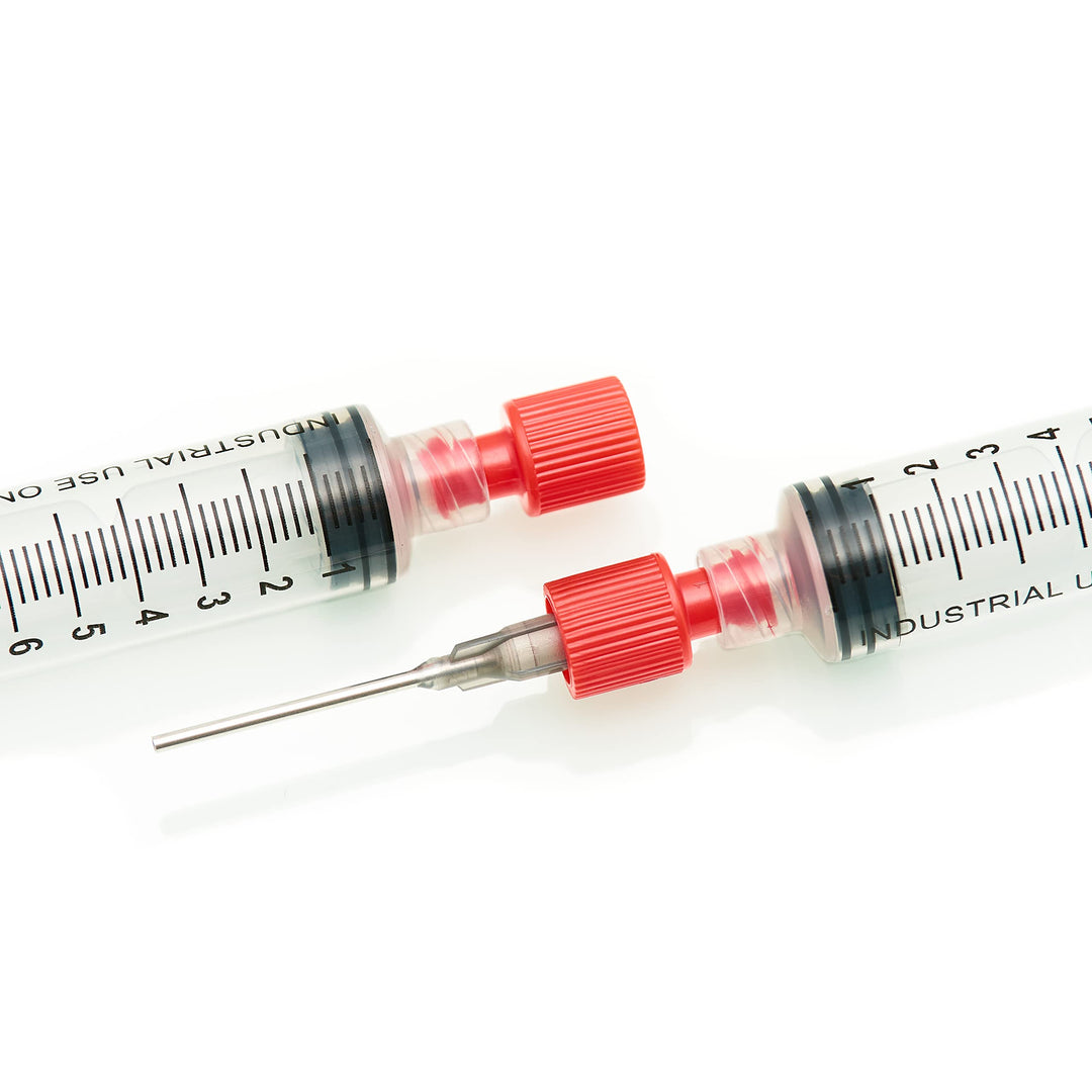 - DMF Cap - Dual Male-female Luer Lock Cap, Non-sterile (Red, 25)