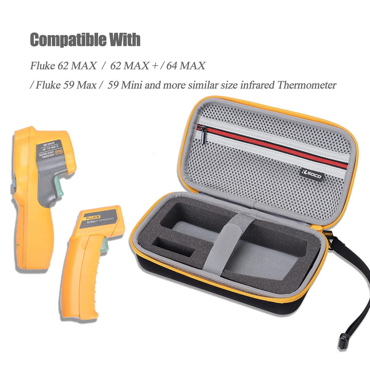 RLSOCO Hard Case for Fluke IR 62 Max/59 Max/62 MAXCAL/5