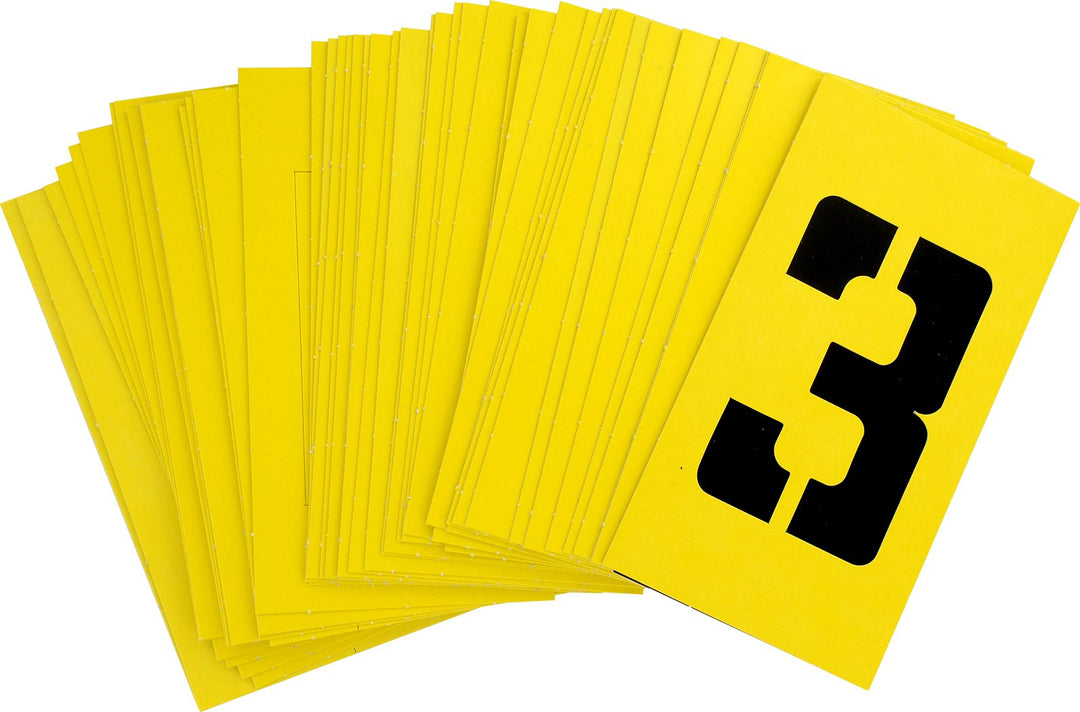 Hillman 847027 3-Inch Numbers, Letters, and Punctuation Combo Stencil Set