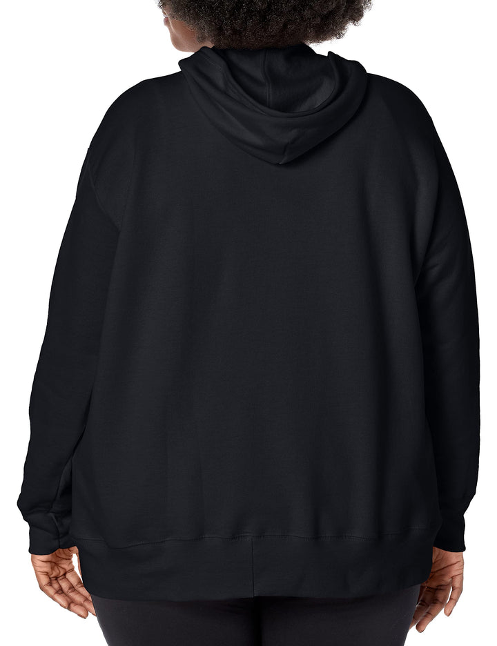 JUST MY SIZE womens Comfortsoft Ecosmart Fleece Full-zi