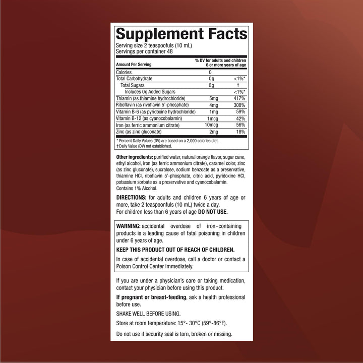 Memper Vino Carne Hierro - Iron Supplement, Vitamin Sup
