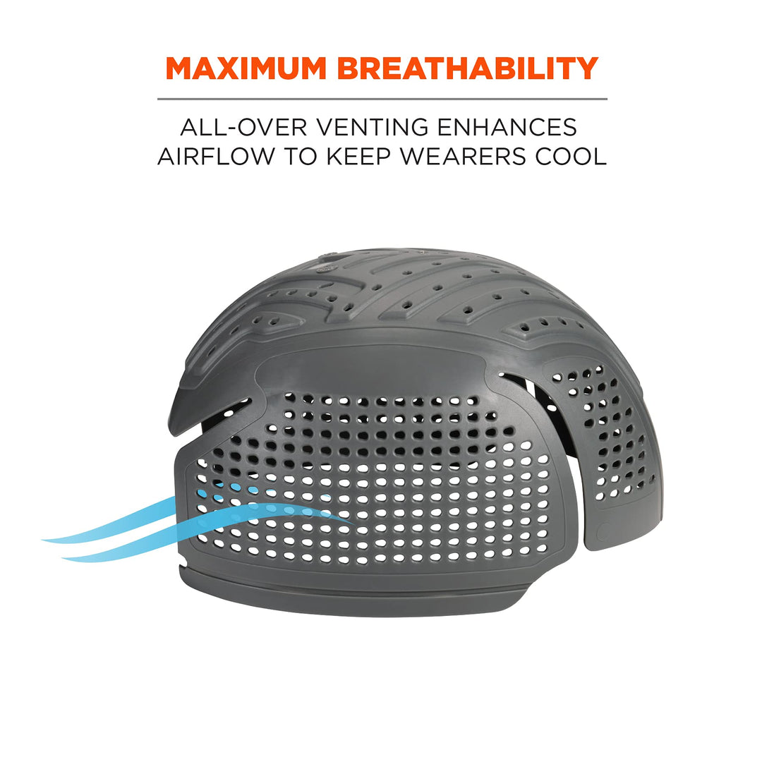 Ergodyne Skullerz 8945F(x) Universal Bump Cap Insert with Extra Venting, Fits Into Any Baseball Hat