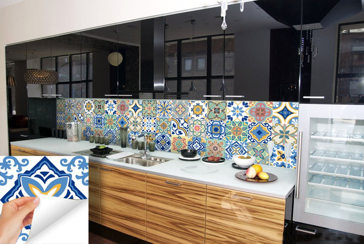 GSS Designs 24 PC Pack Traditional Mexican Talavera Til