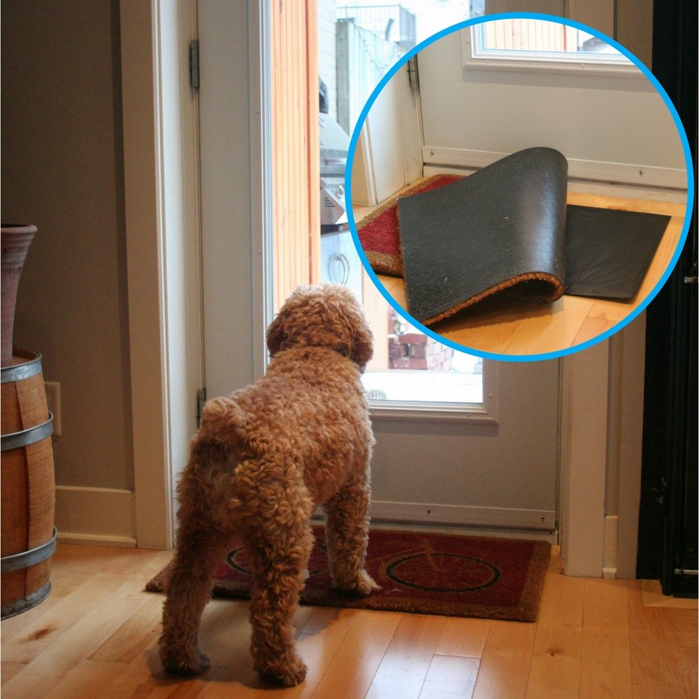 Pressure Floor Mat Home Alarm System – Wired Alarm &amp; Chime, Anti-Wandering, Welcome Mat, Pet Door Mat