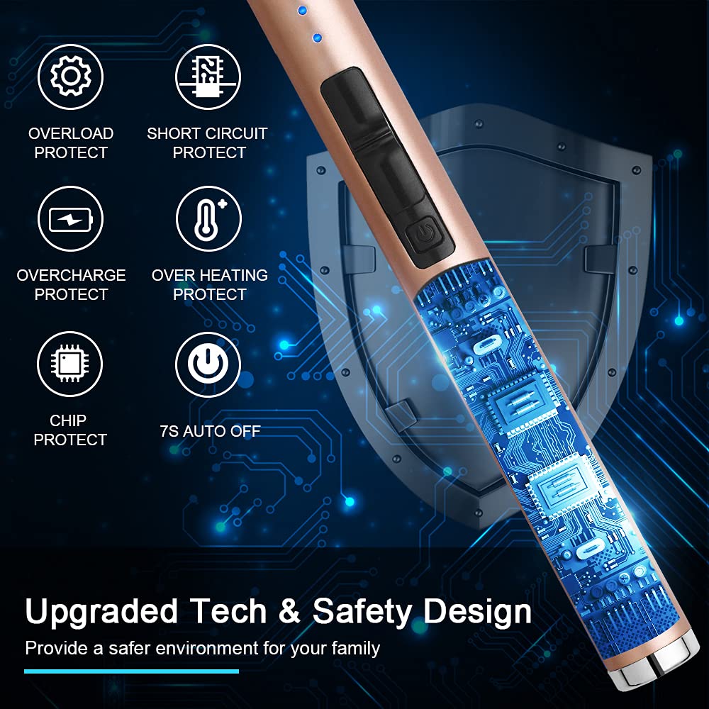 ARECTECH Lighter Rechargeable Lighter Electric Lighter 