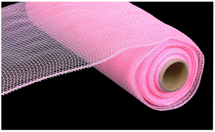 Deco Poly Mesh, Pink Non Metallic, 10 Inch x 30 Feet